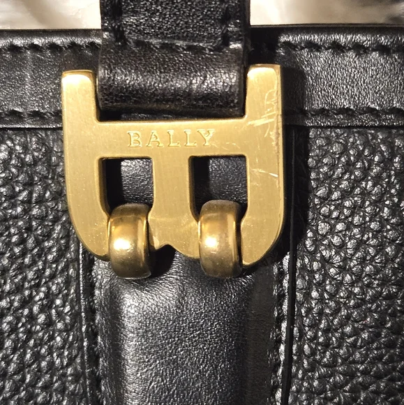 Bally Elegant Black Tote Bag